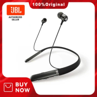 JBL Live 200BT Wireless Bluetooth Earphone Neckband Magnetic Headphones Sports Bass Earbuds Handsfree Calls with Microphone