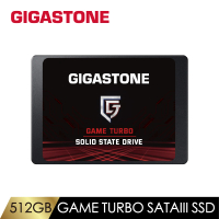 【GIGASTONE 立達】Game Turbo SSD 512GB SATA III 2.5吋固態硬碟(最高讀取速度560MB/s)