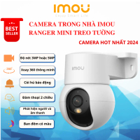 Camera WIFI Imou trong nhà xoay 360, đàm thoại 2 chiều, theo dõi chuyển động Imou Ranger 2 3MP 5MP, 