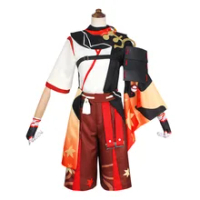 Game Genshin Cosplay Impact Costumes New Account Kazuha Tops Pants Coats Snacks Gloves Halloween Prop Clothes Anime Accessories