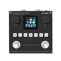 M-VAVE-Blackbox Guitar and Bass AMP Modeler, Multi Effects Processor, Rechargeable for Electric Bass