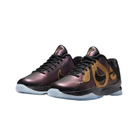 【NIKE 耐吉】Nike Kobe 5 Protro 蛇年限定 金屬紫金 GS 低筒 緩震 運動鞋 休閒鞋 大童鞋 HM3753-500