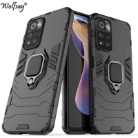 For Redmi Note 11 Pro Plus 5G Case Armor Magnetic Suction Stand Full Cover Redmi Note 11 Pro+ 5G Case For Redmi Note 11 Pro Plus