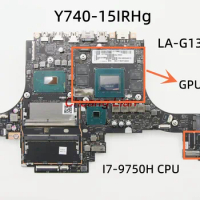 LA-G132P For Lenovo Legion Y740-15IRHg (ideapad) Laptop motherboard with I7-9750H CPU GTX1660TI RTX2060 RTX2070 RTX2080 GPU