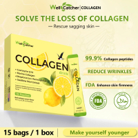 Wellcatcher Collagen Peptide Oral Liquid 6600mg contains vitamin C and L-glutathione titanium. It su