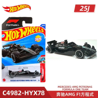 [Hot Wheels] Xe hợp kim 25J Series Mercedes-Benz AMG F1 Mô hình mô phỏng Công thức 1 J