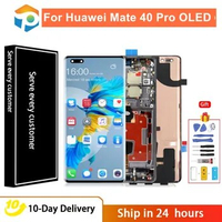 Original Grade AAA For Huawei Mate 40 Pro OLED Mate 40Pro Screen Mater 40 Pro LCD Display Touch Replacement Digitizer Assembly
