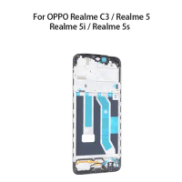 Front Frame Bezel Plate Housing Repair Parts For OPPO Realme C3 / Realme 5 / Realme 5i / Realme 5s