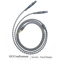 GUCraftsman 16 Strands 7N Single Crystal Copper/Silver Mixed for Focal Utopia