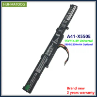 14.4V 2950mAh A41-X550E Laptop Battery for ASUS R751 R752 F751 F550 X751 K751 P750L Series