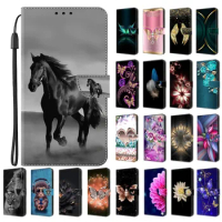 For Sony Xperia 10 III Lite Phone Case For Xperia 1 II 10-2 10-3 5-3 1-3 Xperia10 III Leather Cases Magnetic Flip Wallet Cover