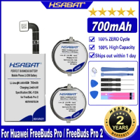 HSABAT HB781937ECW 100mAh~700mAh Battery for Huawei FreeBuds Pro / Pro2 Pro 2 / Earphone Charging Case Batteries
