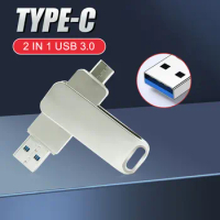 USB-Stick 2-in-1 OTG USB C Stick 128GB USB3.0 Type-C Smartphone Computer Mutual Transmission USB Memory pen drive 64GB 256GB