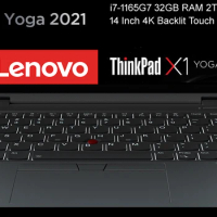 Top-class Lenovo Elite Business Laptop ThinkPad X1 Yoga 2021 i7-1165G7 i5 32GB Ram 2TB SSD 4K Backlit Touch 360° Flip Pen