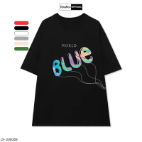 Áo Thun Nữ, Áo Phông Unisex By PEABOO Mã TN Chuột Mickey Chất Cotton Thoáng Mát Form Rộng Tay Lỡ Cho