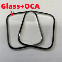 5pcs/lot AW Front Screen Outer Glass Lens+OCA With OCA Panel For Apple Watch S7 series 7 45mm 41MM