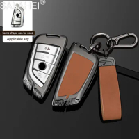 Car-Styling Key Case Cover For BMW F20 G20 G30 X1 X3 X4 X5 G05 X6 X7 G11 F15 F16 G01 G02 F48 Accessories Holder Shell Keychain