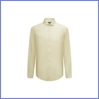 G2000 เสื้อเชิ้ตแขนยาว สำหรับผู้ชาย ทรง Smart Fit รุ่น 4112323210 สีเหลืองอ่อน