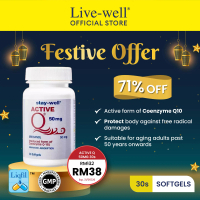 [CLEARANCE] Stay-well Active Q 50mg 30s Ubiquinol Coenzyme Q10 Energy Supplement Kesihatan