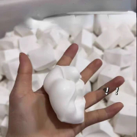 Soft Tofu Decompression Toys Cute 3D Snapper Cube Mochi Squishy Toys Anti Stress Fidget Toys Birthday Gifts