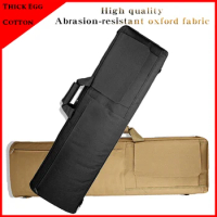 Tactical Rifle Gun Holster Heavy Duty Gun Bag For Airsoft Hunting Gun 85cm / 100cm Rifle Gun Case With Protection Pads