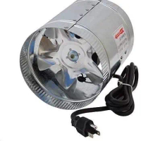 4" Inline Fan - 100 CFM, Metal Duct Fan, Great Exhaust Fan For Grow Tent Exhaust and Intake