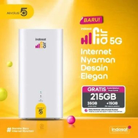 Indosat HiFi Air 5G H2 Huawei Brovi H153 Modem 5G Free Indosat IM3 200GB Brovi H153-381 5G + Tri 215