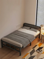 折疊床單人家用簡易床加床1.2米午休小床成人辦公室陪護硬板鐵床
