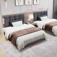 Beauty Bed Bedframes Queen Size Modern Loft Bedroom Bed Wooden Couch Lit Mezzanine Single Cama Beliche Theater Furniture