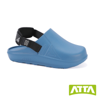 ATTA 激厚減震 動感極彈包頭室外拖鞋-藍色