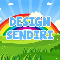 Stiker Piala Label Piala Lomba 2 Design sendiri