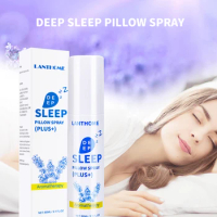 New 60ml Aromatherapy Deep Sleep Pillow Spray Chloroform Lavender Essential Oil Sleep Mist Spray for Sleeping 8 Hours