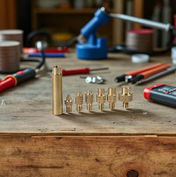 BerkahMall Jakarta TOAIOT Set Mata Solder Kuningan Iron Tip Brass Insert Nut Kit - TA801