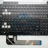 New Arabic UA Ukrainian US Russian For ASUS TUF Gaming F15 FX506 FA506 FX506H FX506LI FX506LH F17 FX706 FA706 FX706LI Keyboard