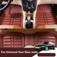 Custom Universal car floor mat For VW Vento Jetta Mk5 2006-2011 VW Golf Mk6 2008-2014 car mats