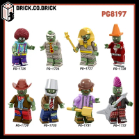 Trò Chơi Plant And Zombie Đồ Chơi Lắp Ráp Mô Hình và Minifigure Nhân Vật Zombie Hóa Trang Kinh Dị PG