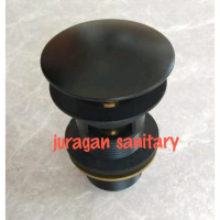 promo Afur Wastafel Kepala Sifon Pop Up Waste Avur Washtafel HITAM BLACK