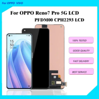 6.55" Original Amoled For OPPO Reno7 Pro 5G LCD LCD Display Touch Panel Screen Digitizer Assembly for OPPO PFDM00 CPH2293 LCD