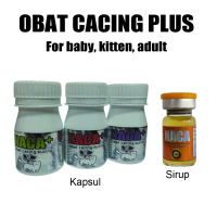 NACA PLUS OBAT CACING KUCING untuk baby kitten dan dewasa