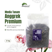 Media Tanam Premium Anggrek 2 Kg – Campuran bahan hutan, Sekam, dan Pupuk Organik Berkualitas