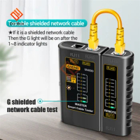 M469D RJ45 Cable Lan Tester Network Cable Tester RJ45 RJ11 RJ12 CAT5 UTP Lan Cable Tester Networking Tool Network Repair