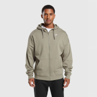 GYMSHARK Essential Oversized Zip Hoodie Loose Fit Sports Jacket Unisex