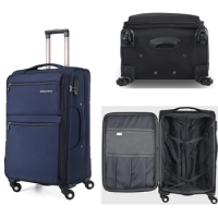 22"26"28 Inch Carrier Travel Soft Fabric Large Suitcase With Wheels Trolley Rolling Luggage Boarding Case Valises Free Shipping