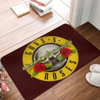 Guns N Roses Bullet Doormat Kitchen Carpet Outdoor Rug Home Decoration