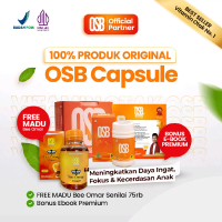 OSB Vitamin Otak Anak & Dewasa 60 Kapsul | Omar Smart Brain