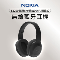 【NOKIA諾基亞】頭戴式 無線藍牙耳機E1200