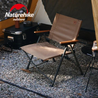 Naturehike Kermit Folding Chair Outdoor Portable Ultralight Aluminum Alloy Portable Picnic Camping Beach Travel Fishing Chair