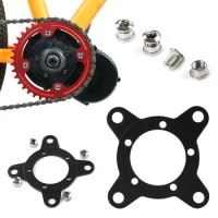 crankset for bafang motor Tooth Adapter mid kit Electric bicycle 104BCD 130BCD Aluminum alloy Chainring Chain Ring Adapter BBS01