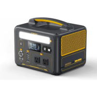 600W Portable Power Station, LFP Battery Powered Generator with 2x 600W AC Outlets (Surge 1200W), 4x USB ports, 3x DC Output for