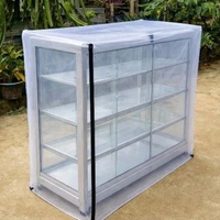 SKY - TERPAL/PLASTIK BENING TUTUP ETALASE/RAK/MESIN BERBAGAI UKURAN 50x50x50